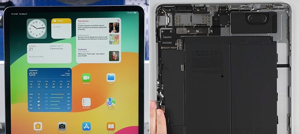 iPad Air 13-inch M3 screen replacement